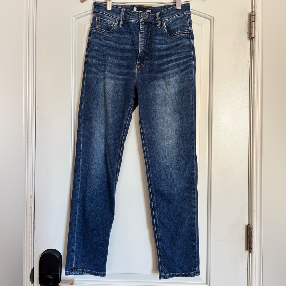 KUT FROM THE KLOTH Naomi Jeans - ankle/straight. Women’s size 0.